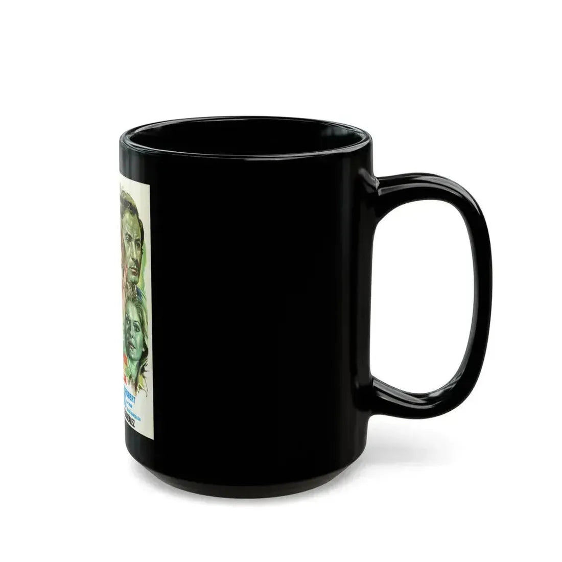 DEATH HAUNTS MONICA 1980 Movie Poster - Black Coffee Mug - Go Mug Yourself