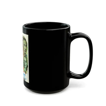 DEATH HAUNTS MONICA 1980 Movie Poster - Black Coffee Mug - Go Mug Yourself
