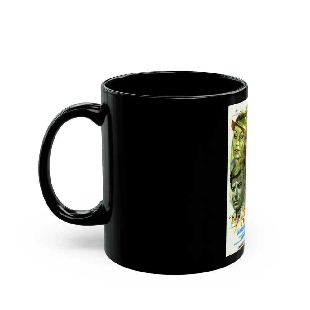 DEATH HAUNTS MONICA 1980 Movie Poster - Black Coffee Mug-Go Mug Yourself