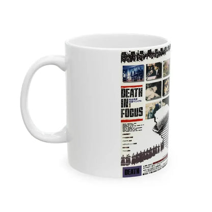DEATH IN FOCUS VERSION2 (VHS COVER) - White Coffee Mug - Go Mug Yourself