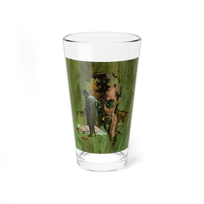 Death in Green, probable paperback cover - Pint Glass 16oz-16oz-Go Mug Yourself