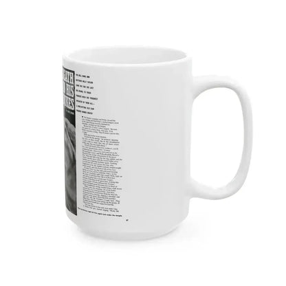 Death In His Dukes, Adventure, October 1963 - White Coffee Mug - Go Mug Yourself