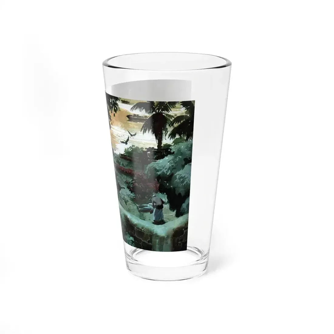 Death in the Fourth Dimension, Collier's, September 27, 1952 - Pint Glass 16oz - Go Mug Yourself