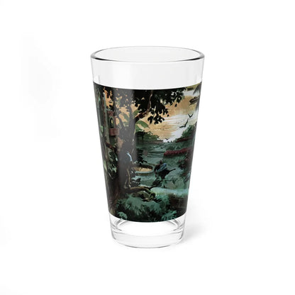 Death in the Fourth Dimension, Collier's, September 27, 1952 - Pint Glass 16oz-16oz-Go Mug Yourself