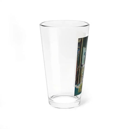 Death is my Lodger, Argosy, October 1955 - Pint Glass 16oz - Go Mug Yourself