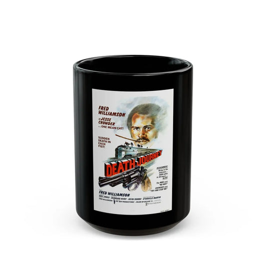 DEATH JOURNEY 1976 Movie Poster - Black Coffee Mug-15oz-Go Mug Yourself