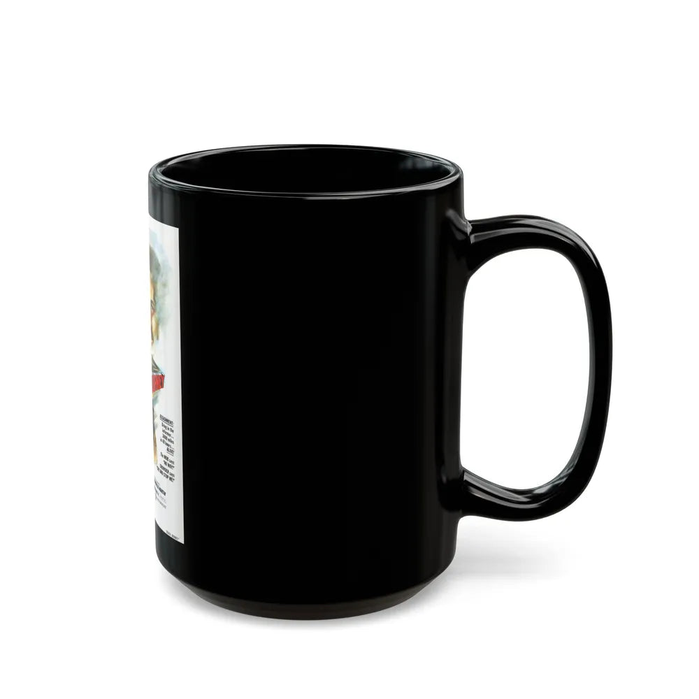 DEATH JOURNEY 1976 Movie Poster - Black Coffee Mug-Go Mug Yourself