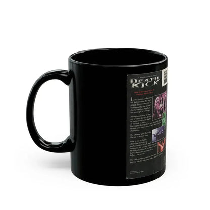 DEATH KICK (VHS COVER) - Black Coffee Mug - Go Mug Yourself