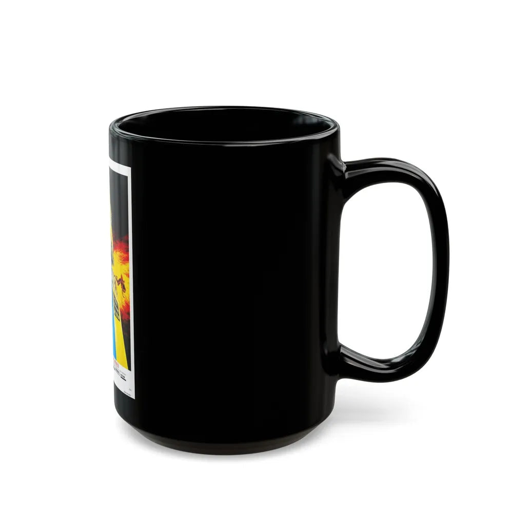 DEATH MACHINES 1976 Movie Poster - Black Coffee Mug-Go Mug Yourself