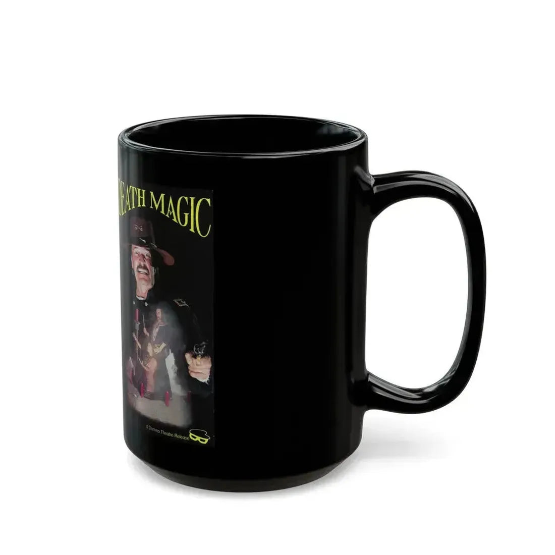 DEATH MAGIC (VHS COVER) - Black Coffee Mug - Go Mug Yourself