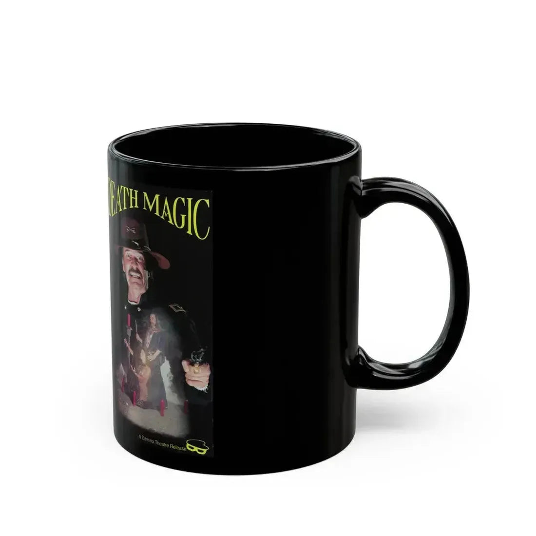 DEATH MAGIC (VHS COVER) - Black Coffee Mug - Go Mug Yourself