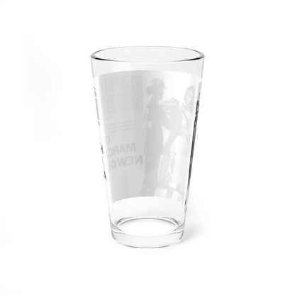 Death March In New Guinea, Man's Adventure, December 1964 - Pint Glass 16oz - Go Mug Yourself