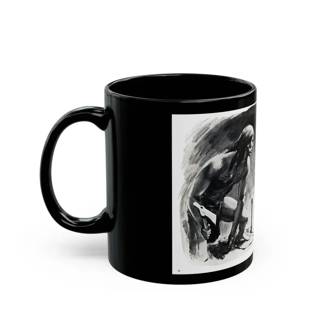Death of a Dog Soldier, Valor magazine, November1968 - Black Coffee Mug - Go Mug Yourself