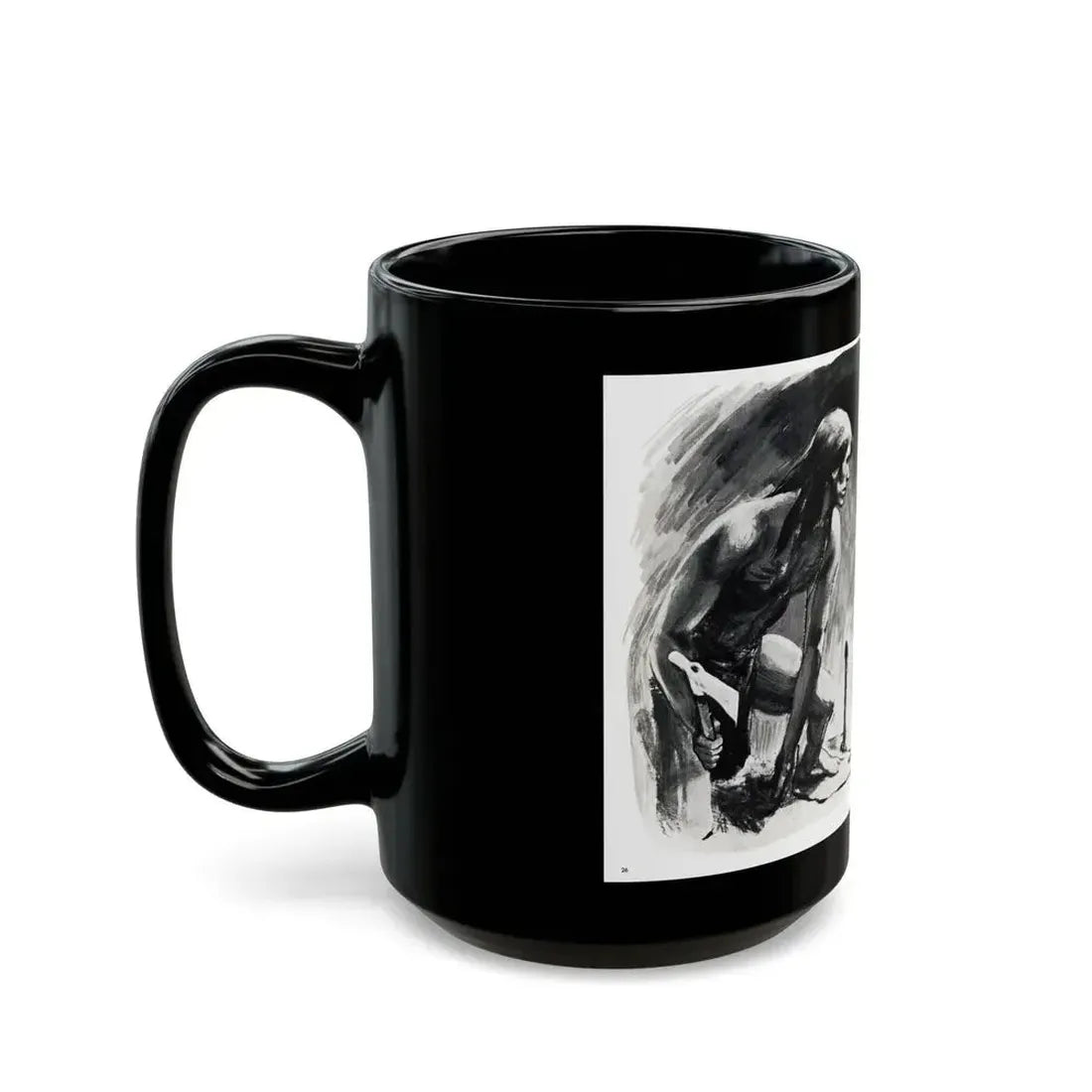 Death of a Dog Soldier, Valor magazine, November1968 - Black Coffee Mug - Go Mug Yourself