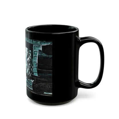 Death of a Mob, Male magazine, February 1957 - Black Coffee Mug - Go Mug Yourself
