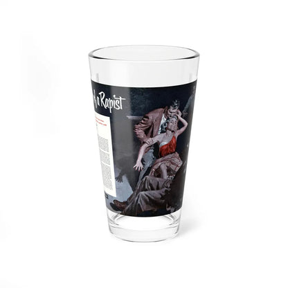 Death of a Rapist, Cavalier magazine, January 1953 - Pint Glass 16oz-16oz-Go Mug Yourself