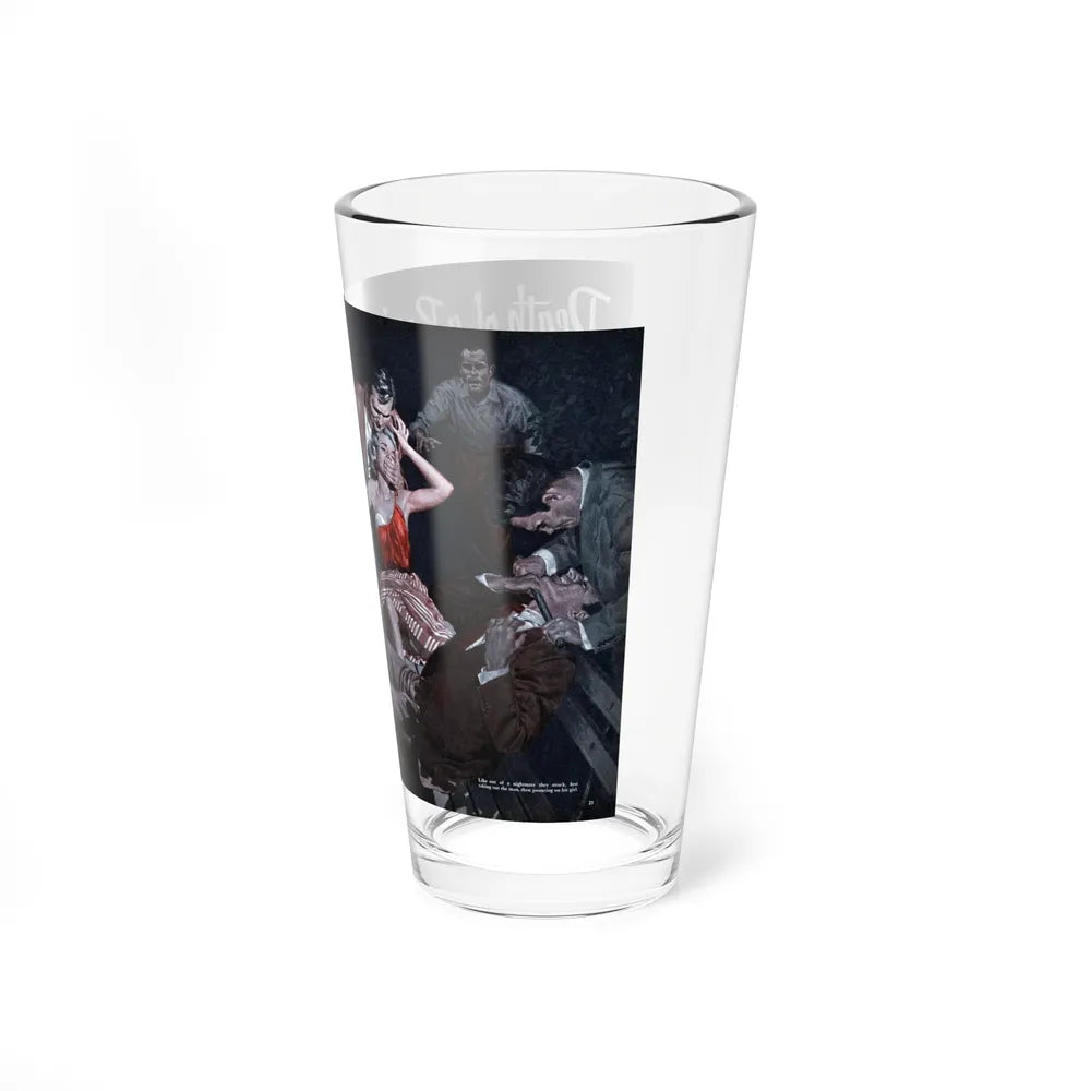 Death of a Rapist, Cavalier magazine, January 1953 - Pint Glass 16oz-Go Mug Yourself