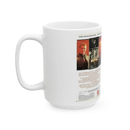 DEATH OF A SOLDIER (VHS COVER) - White Coffee Mug - Go Mug Yourself