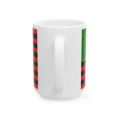 Death of George Floyd protest Gadsden flag without grass (United States) White Coffee Mug - Go Mug Yourself