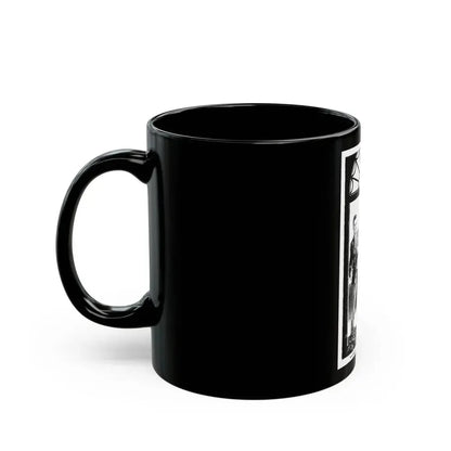 Death On The Doorstep, Blue Book Magazine, July 1940 - Black Coffee Mug - Go Mug Yourself