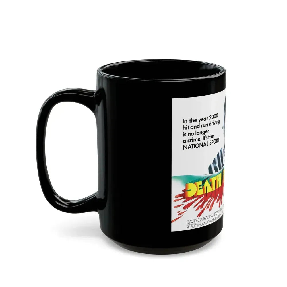 DEATH RACE 2000 (2) 1975 Movie Poster - Black Coffee Mug - Go Mug Yourself