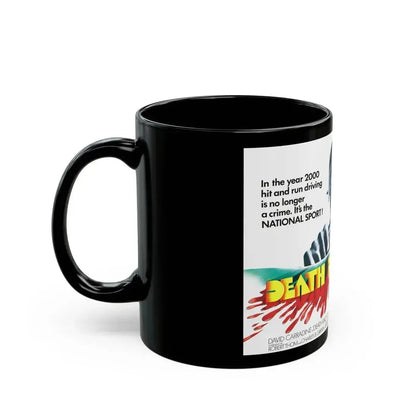 DEATH RACE 2000 (2) 1975 Movie Poster - Black Coffee Mug - Go Mug Yourself