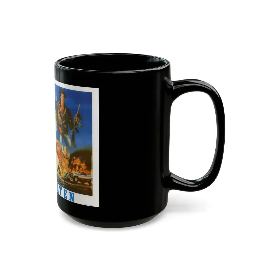 DEATH RACE 2000 (BELGIAN) 1975 Movie Poster - Black Coffee Mug - Go Mug Yourself