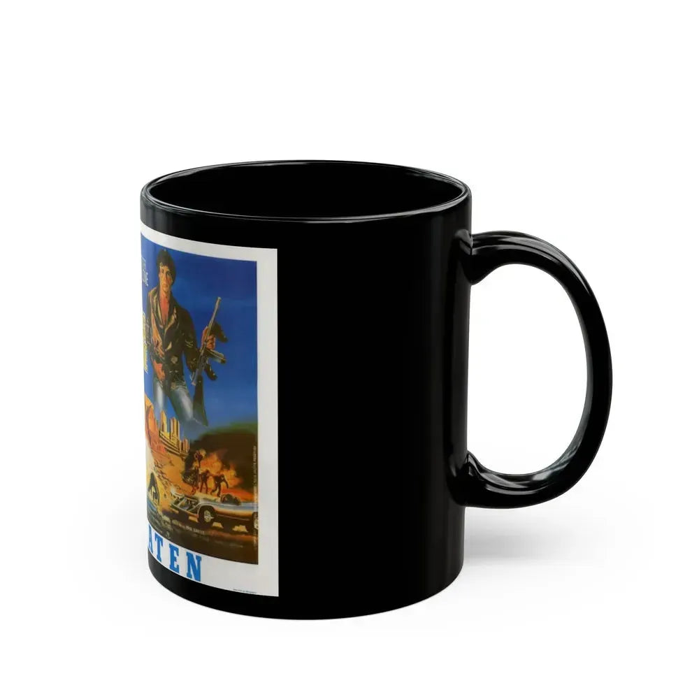 DEATH RACE 2000 (BELGIAN) 1975 Movie Poster - Black Coffee Mug - Go Mug Yourself