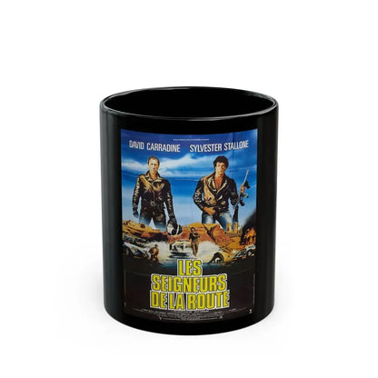 DEATH RACE 2000 (FRENCH) 1975 Movie Poster - Black Coffee Mug 11oz - Go Mug Yourself