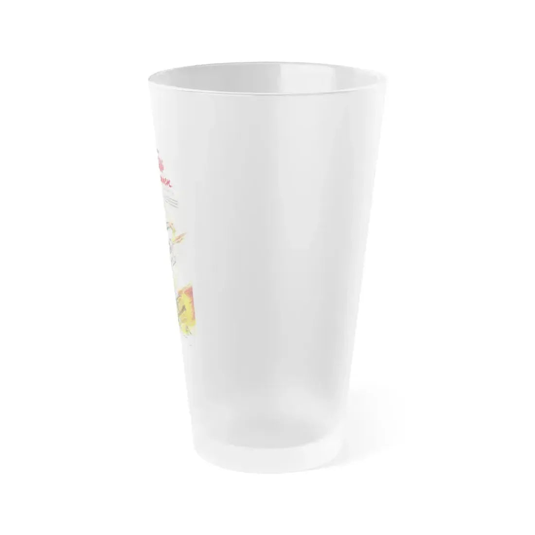 DEATH RACE 2000 (GERMAN) 1975 Movie Poster - Frosted Pint Glass 16oz - Go Mug Yourself