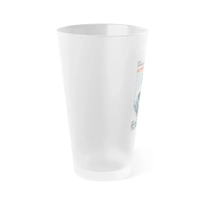 DEATH RACE 2000 (italian) 1975 Movie Poster - Frosted Pint Glass 16oz - Go Mug Yourself