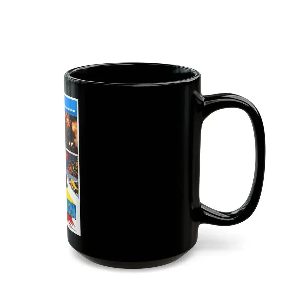 DEATH RACE 2000 (TURKISH) 1975 Movie Poster - Black Coffee Mug - Go Mug Yourself