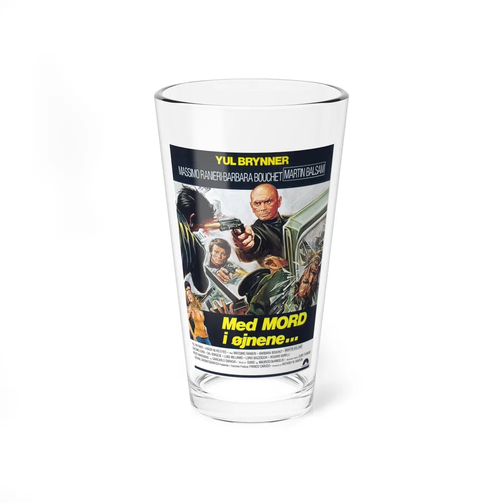 DEATH RAGE 1976 Movie Poster - Pint Glass 16oz-16oz-Go Mug Yourself