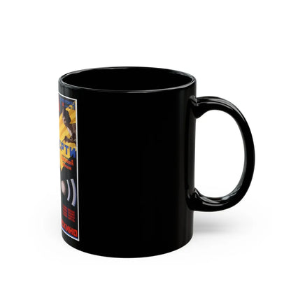 DEATH RAY 1967 Movie Poster - Black Coffee Mug-Go Mug Yourself