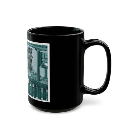 Death Rides The Mesa, The American Magazine, January 1934 - Black Coffee Mug - Go Mug Yourself