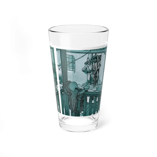 Death Rides The Mesa, The American Magazine, January 1934 - Pint Glass 16oz-16oz-Go Mug Yourself