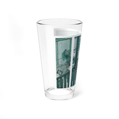 Death Rides The Mesa, The American Magazine, January 1934 - Pint Glass 16oz-Go Mug Yourself