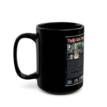 DEATH ROW DINER (VHS COVER) - Black Coffee Mug-Go Mug Yourself