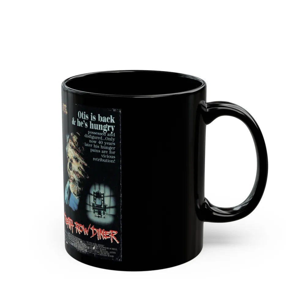 DEATH ROW DINER (VHS COVER) - Black Coffee Mug-Go Mug Yourself