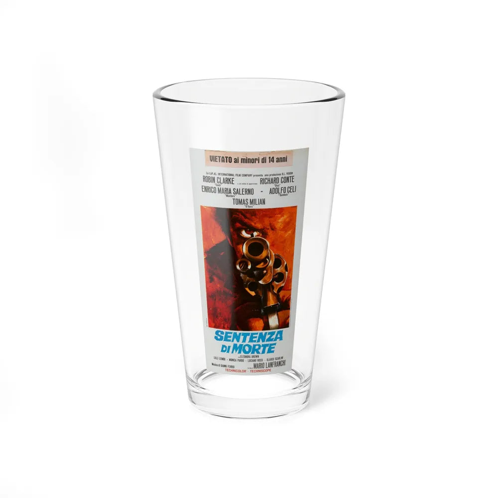 DEATH SENTENCE 1968 Movie Poster - Pint Glass 16oz-16oz-Go Mug Yourself