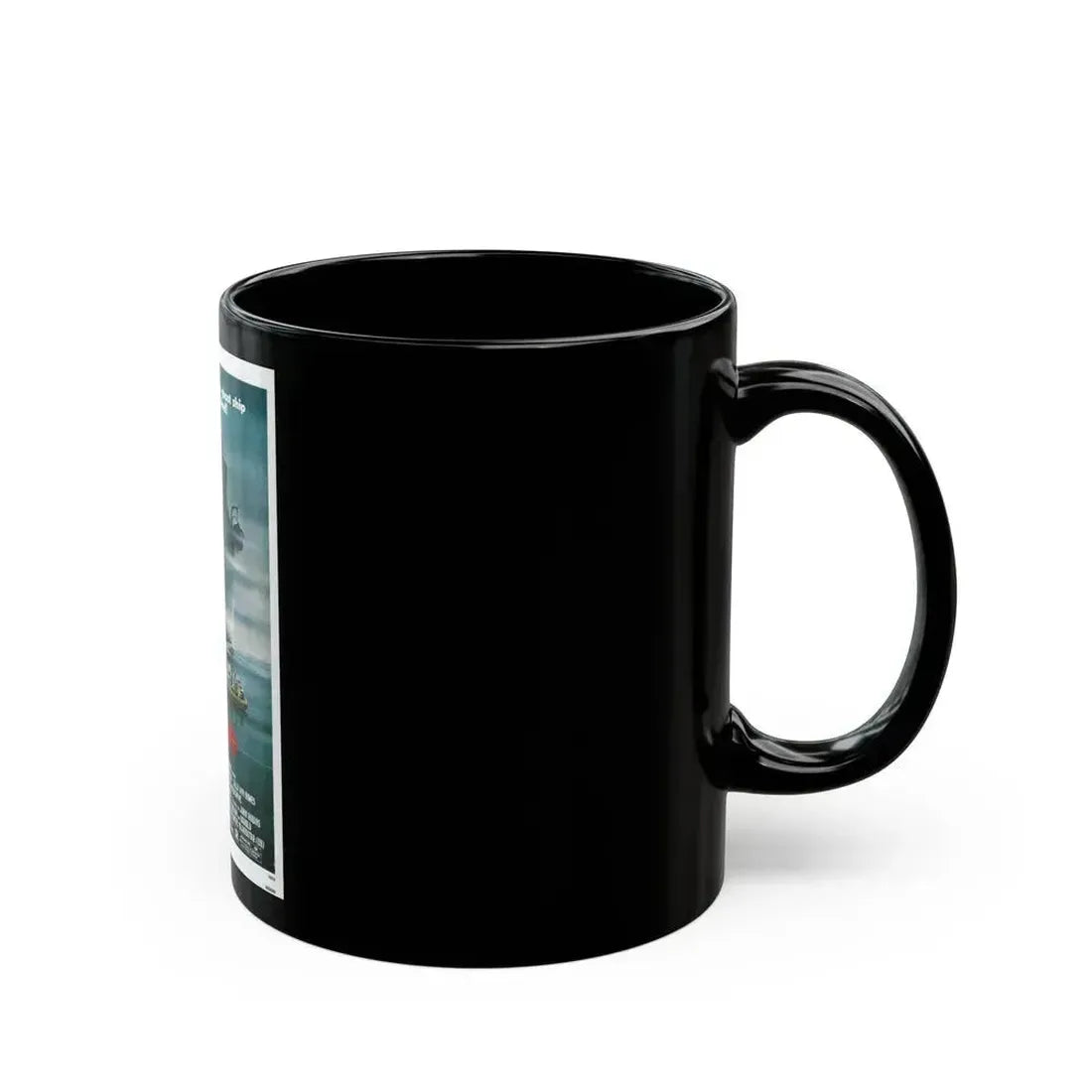 DEATH SHIP 1980 Movie Poster - Black Coffee Mug - Go Mug Yourself