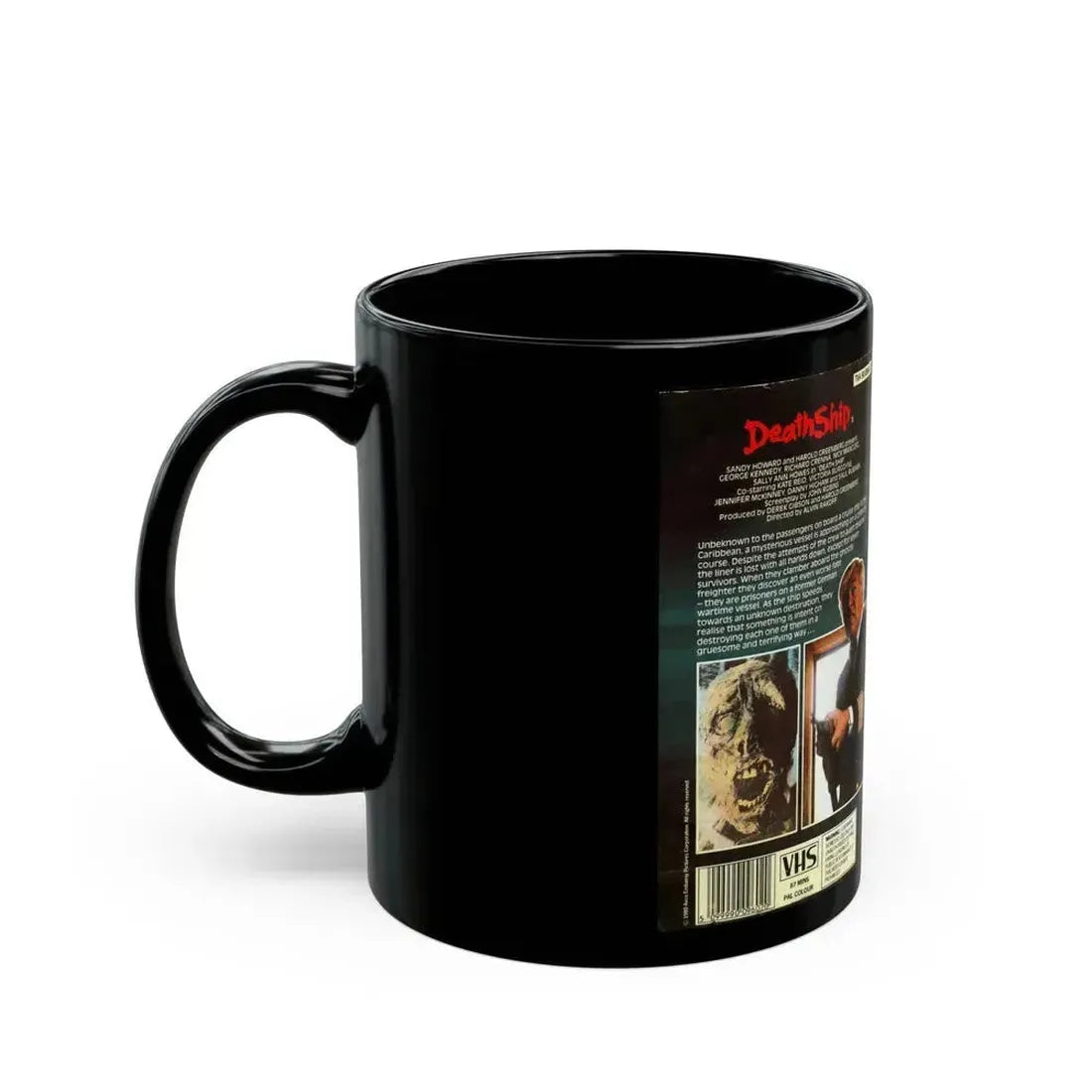 DEATH SHIP (VHS COVER) - Black Coffee Mug - Go Mug Yourself