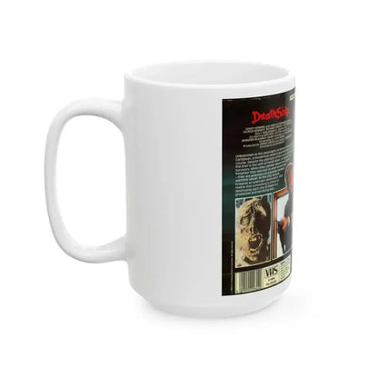 DEATH SHIP (VHS COVER) - White Coffee Mug - Go Mug Yourself