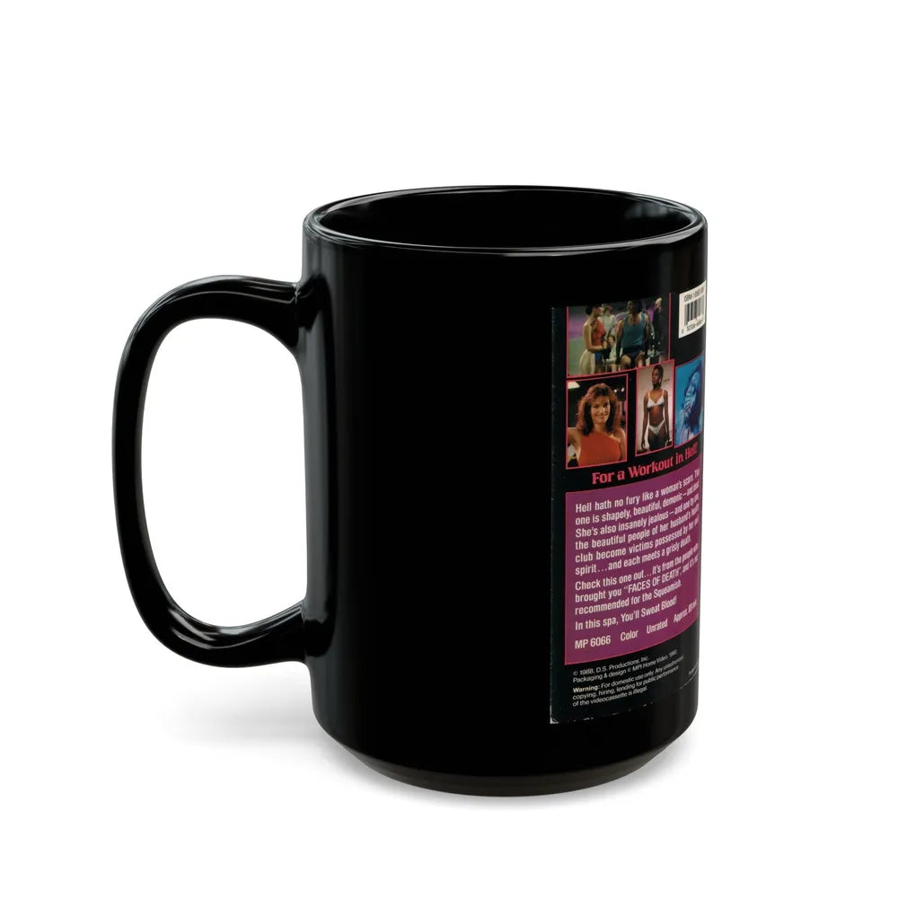 DEATH SPA (VHS COVER) - Black Coffee Mug-Go Mug Yourself