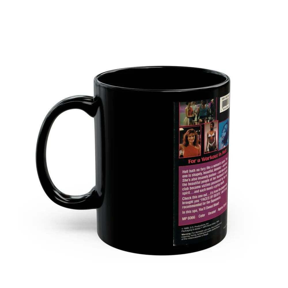 DEATH SPA (VHS COVER) - Black Coffee Mug-Go Mug Yourself