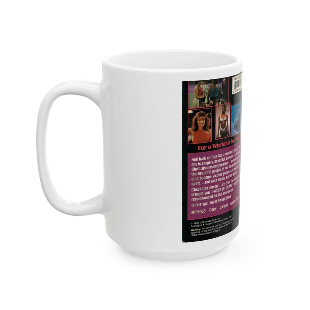 DEATH SPA (VHS COVER) - White Coffee Mug-Go Mug Yourself