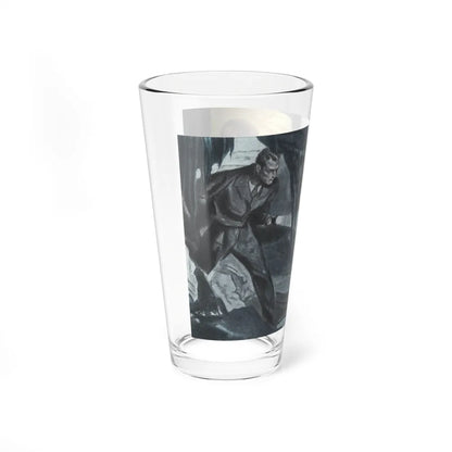 Death Stops at a Tourist Camp (1), The American Magazine, April 1936 - Pint Glass 16oz-Go Mug Yourself