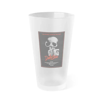 DEATH STROKE 1981 Movie Poster - Frosted Pint Glass 16oz 16oz Frosted - Go Mug Yourself