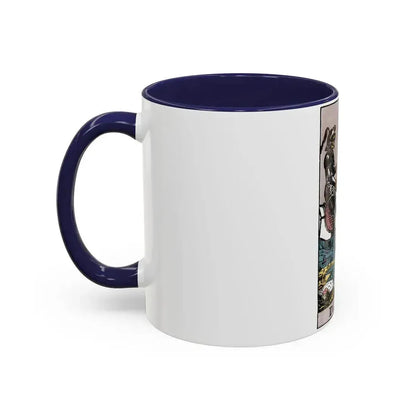 Death (Tarot Card) Accent Coffee Mug - Go Mug Yourself