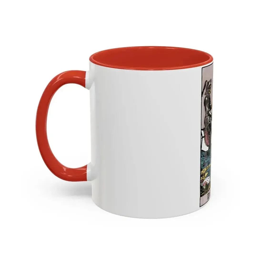 Death (Tarot Card) Accent Coffee Mug - Go Mug Yourself